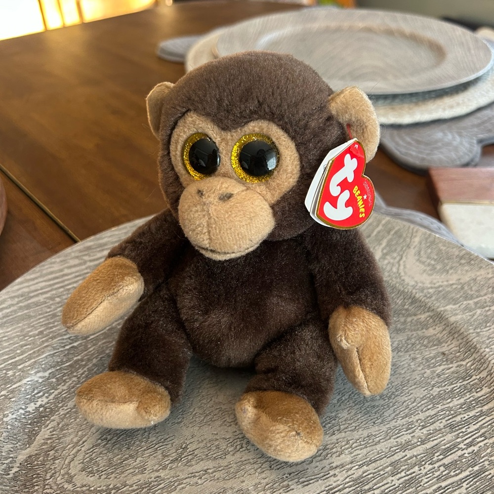 Bananas Monkey Ty Beanie